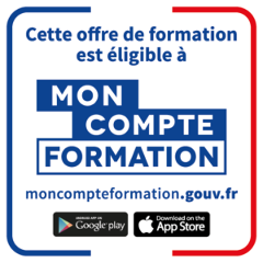 Cette offre de formation est éligible à Mon Compte Formation