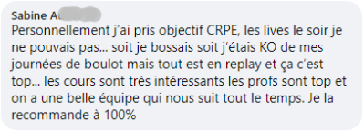 Les cours sont très intéressants, les profs sont top, et on a une belle équipe qui nous suit tout le temps