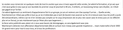 J'ai adoré également ce sentiment d'appartenance fort à un groupe, je suis et resterai une Lilas quoiqu'il arrive