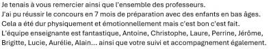 J'ai pu réussir le concours en 7 mois de préparation avec des enfants en bas âges.