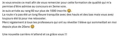 La route n'a pas été un long fleuve tranquille avec des hauts et des bas mais vous avez toujours été là pour me rebooster.